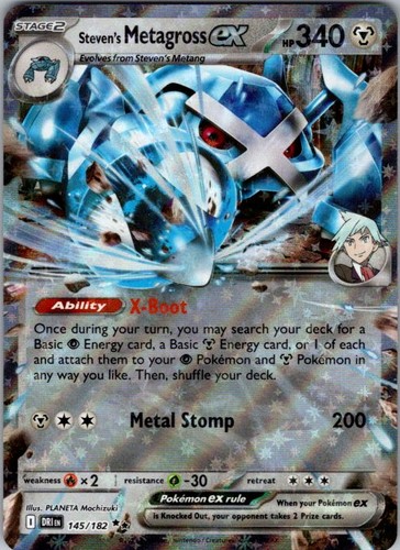 Steven metagross 145 - metagross, ex