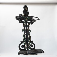 Victorian cast iron - iron, umbrella