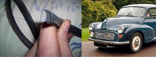 Morris minor boot - boot, rubber