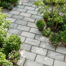 Kandla Grey sandstone paving