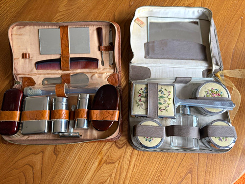 Vintage travel vanity - 2x, &