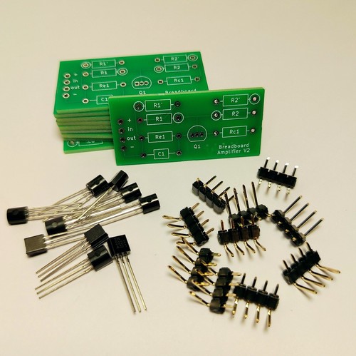 Class amplifier pcb - class, with