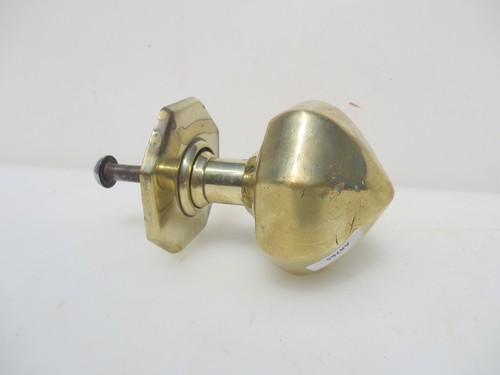Victorian brass centre door - brass,