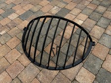 Antique Cast Iron Hay Rack Wall Planter