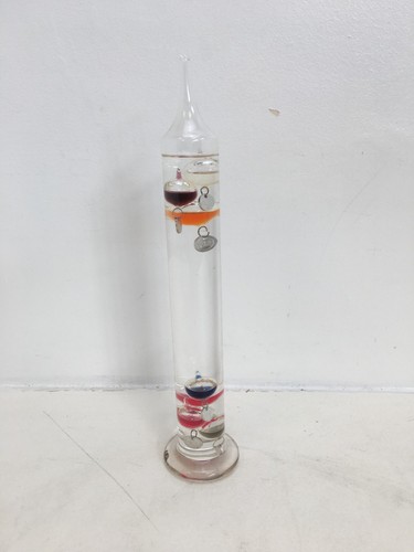 Vintage galileo thermometer - vintage,