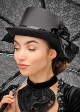 Womens Victorian Lady Black