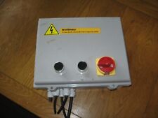 Wall mounted Relay Breaker Control Box Controller 230v Lift Motor Gate Fan Isola