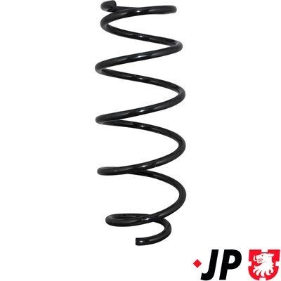 Front axle suspension spring - axle,