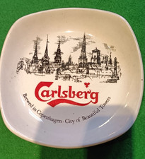 Carlsberg Copenhagen pub bar Royal Norfolk ceramic ashtray / trinket dish