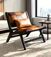 Modern Faux Leather Ergonomic