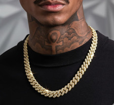 Heavy Large 14K Gold Plated