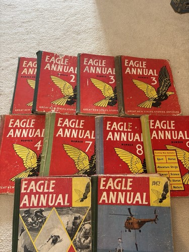 Eagle annuals comics - annuals, 1950s