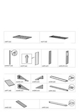 Keter Darwin Apex Garden Storage Shed 6 x 8ft Brown Genuine Replacement