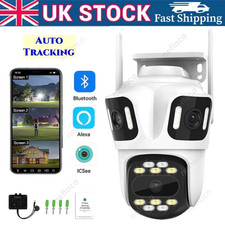 6K Triple Lens CCTV IP Camera