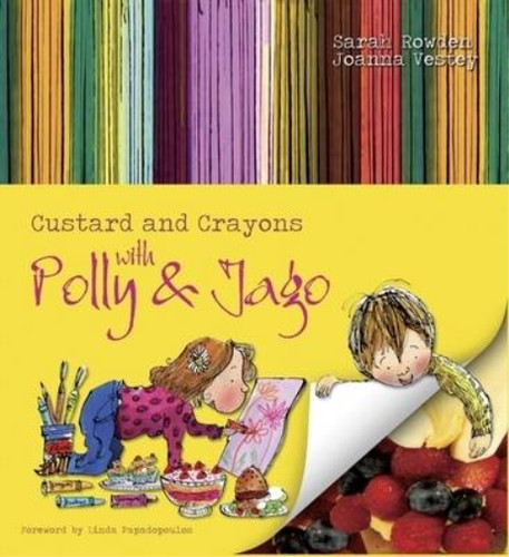 Custard and crayons with - custard, crayons: