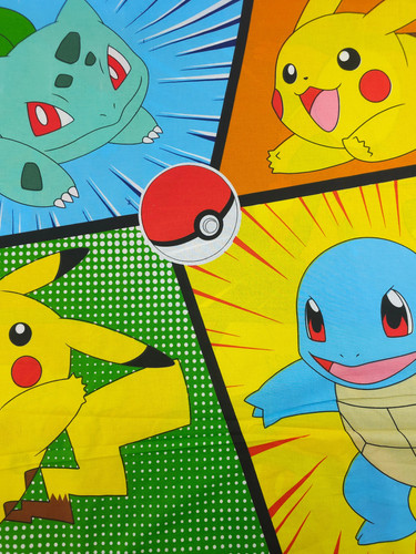 Pokemon retro 100 cotton - retro,
