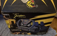 Joytech Official Jordan Grand Prix Racing Steer Wheel Pedals Dreamcast F1-Boxed