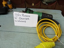 Power tools job lot 110v grinder and drills all working. Bosch-Makita-Metabo.#8