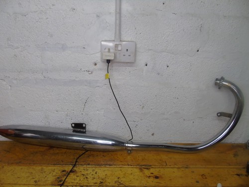 Bsa b25 250 exhaust - bsa, silencer