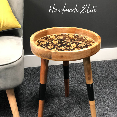 Modern handmade tray - modern, side