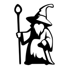 Fantasy Wizard Staff Witch