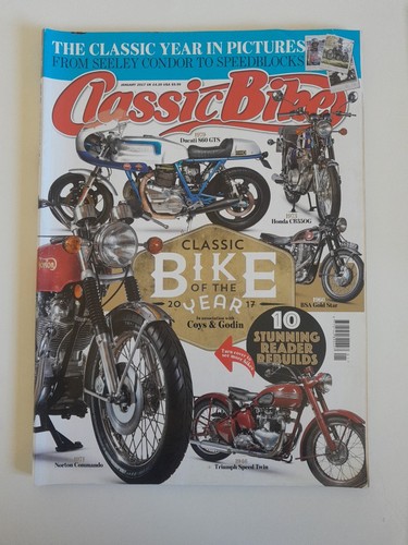 Classic bike magazine january - magazine,