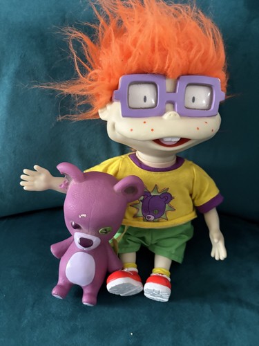 Rugrats chuck cheer doll - ,