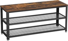 VASAGLE Shoe Bench, Shoe Rack