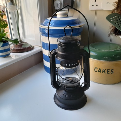 Vintage 1940 parraffin lamp - vintage,