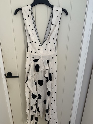 Topshop polka dot pinafore - dot,