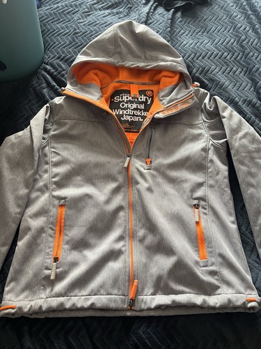 Superdry grey and orange - superdry,