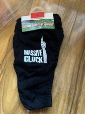 Men’s Novelty Thong Size