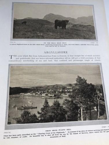 Argyllshire 1924 the hills - 1924:,