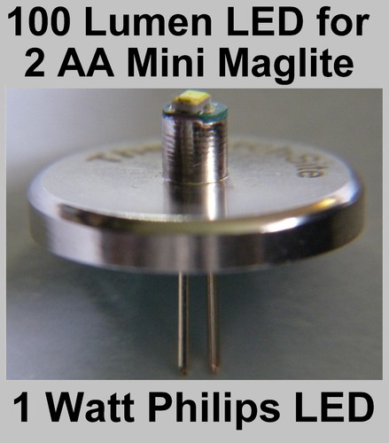 Mini maglite led - led, conversion