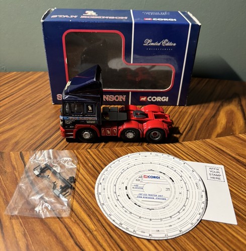 Corgi erf ecs tractor unit - tractor,