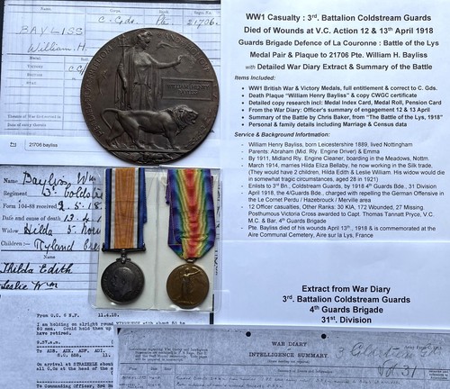 Ww1 3rd coldstream guards - ww1,