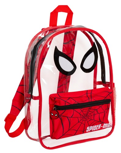Spiderman transparent backpack - spiderman,