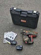 MAX TWINTIER RB441T Rebar Tying with 2 x battery case (no charger)