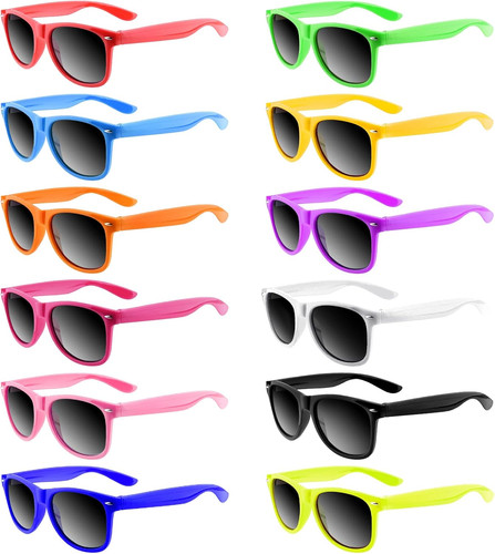 Pack neon sunglasses - neon, kids
