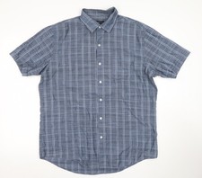 Van Heusen Men's Blue Check