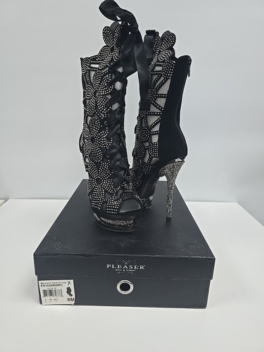 Pleaser day and night black