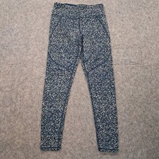 Sweaty Betty The Power Leggings Womens Medium Blue Green Speckled Gym Yoga Run