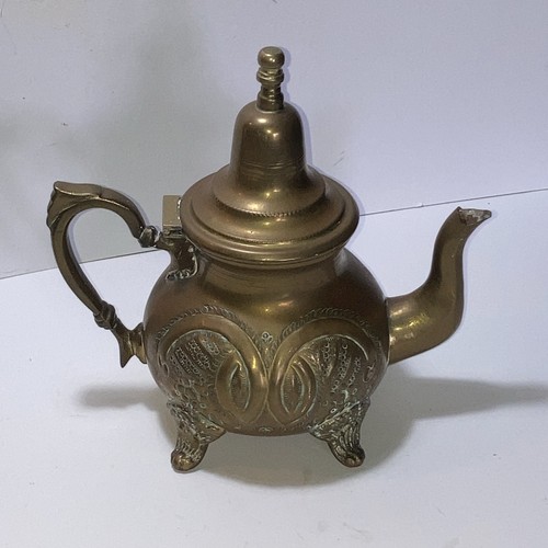 Vintage brass hand crafted - hand,