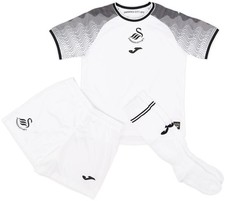 Swansea City Football Kit Shirt Shorts & Socks Kids 5-6 Years Joma home Kit