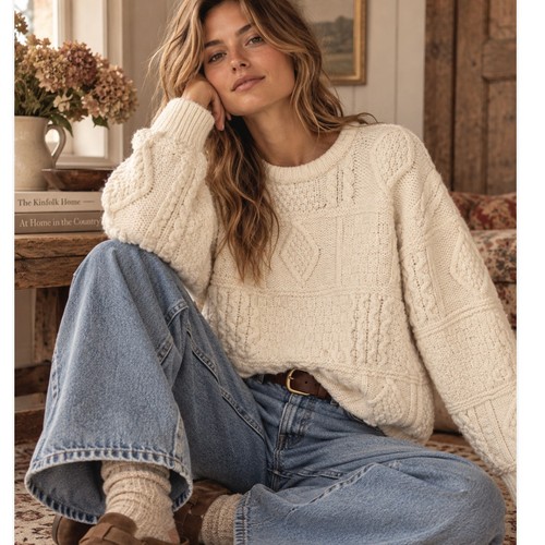 Vintage tivoli aran fisherman - tivoli,