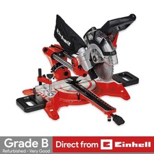 Einhell Sliding Mitre Saw 210mm 1800W Drag Crosscut TC-SM 2131/1 Refurb GRADE B