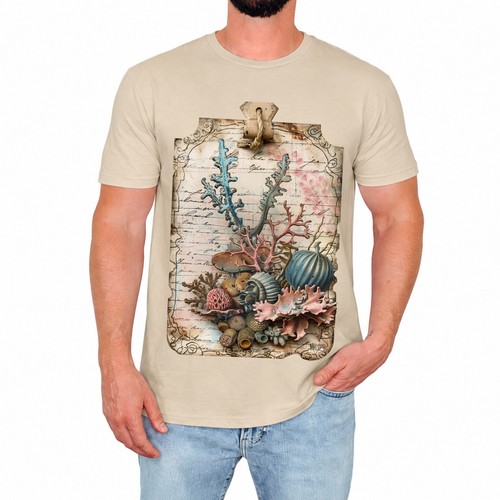 Coral reef mens shirt ocean - reef,