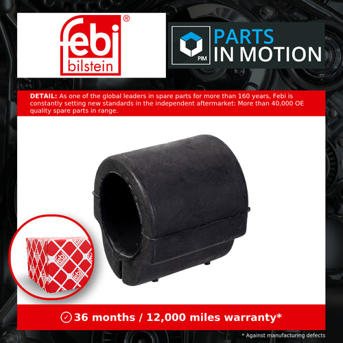 Anti roll bar - anti, bush