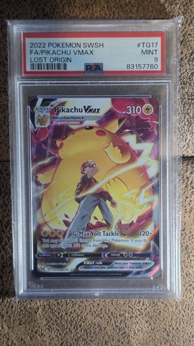 Pikachu vmax tg17 tg30 - pikachu, psa