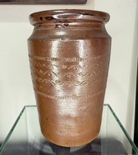 Large Stoneware Salt Glazed